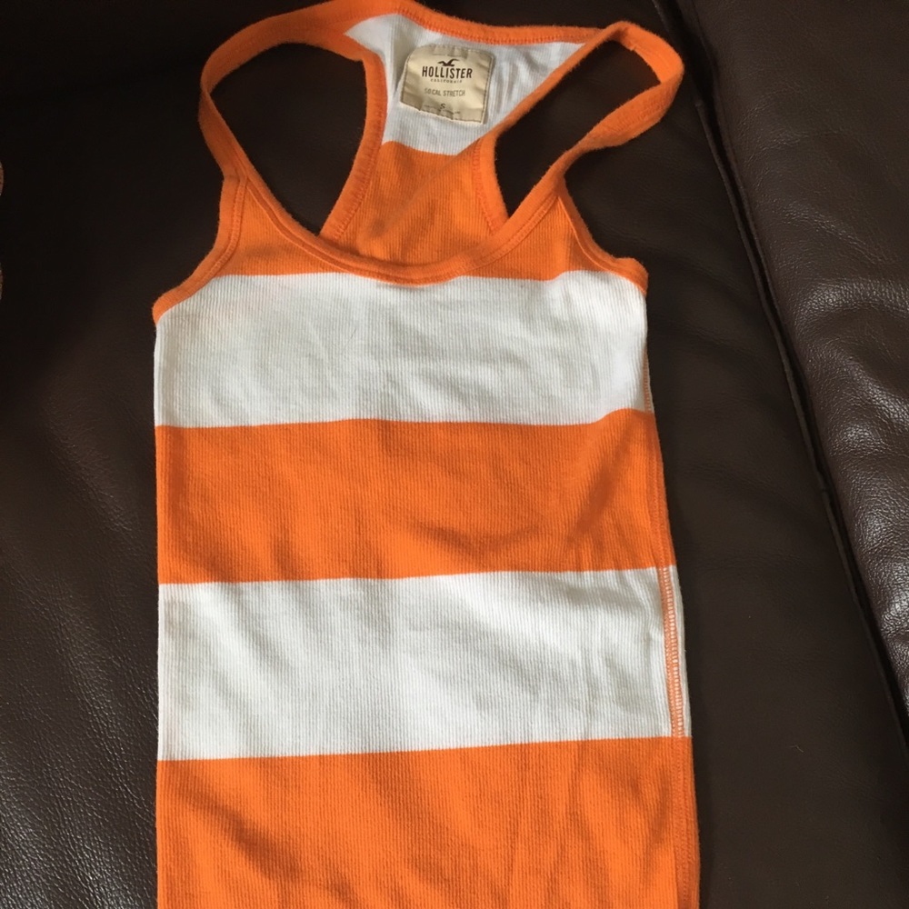 Hollister striped tank top